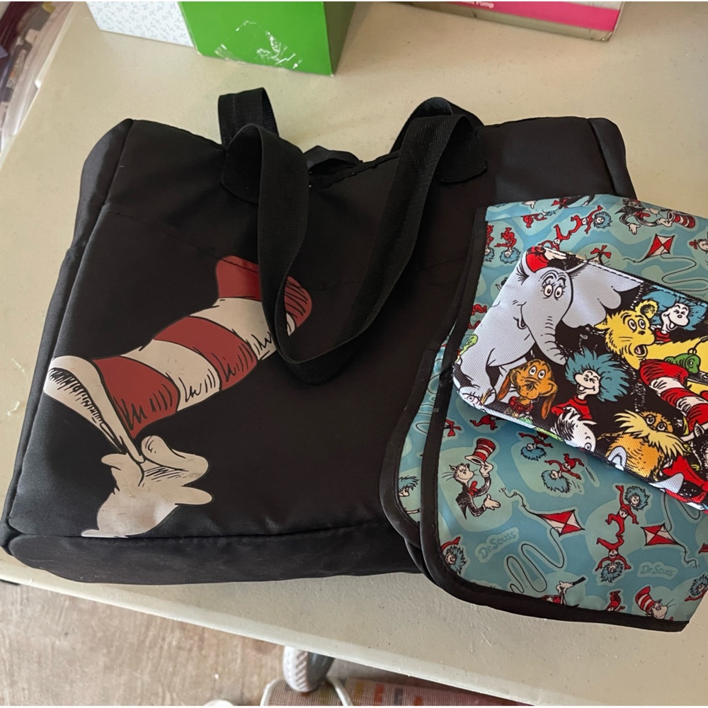 Dr Seuss diaper bag